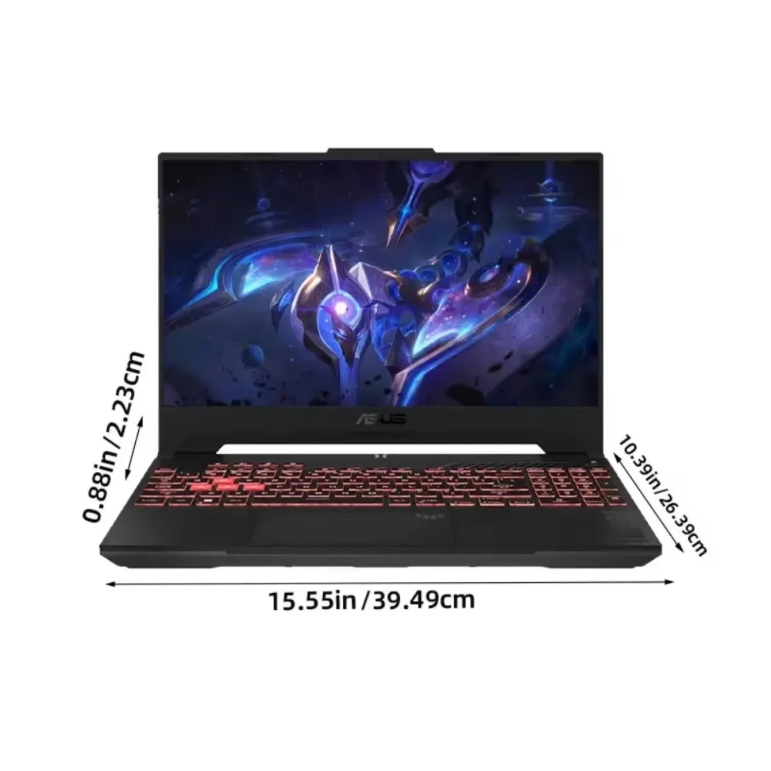 ASUS TUF A17 17.3" Gaming Laptop,AMD Ryzen 9-7940HS,NVIDIA GeForce RTX 4050,64GB RAM,4TB SSD,Mecha Grey,Windows 11 Home