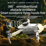 Elexxxo AeroMini Z4 4K Foldable GPS Drone