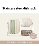 42L Full-Automatic Tabletop Dish sterilizer Small Disinfection Cabinet Intelligent Embedded Dishes Tableware Sterilizer Domestic