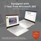 HP 14" Student Laptop, Up to 16GB RAM, Up to 384GB Storage, Intel Celeron N4120, 1-Year Office 365, Long Battery Life, Win 11 H