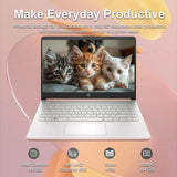 HP 14" Student Laptop, Up to 16GB RAM, Up to 384GB Storage, Intel Celeron N4120, 1-Year Office 365, Long Battery Life, Win 11 H