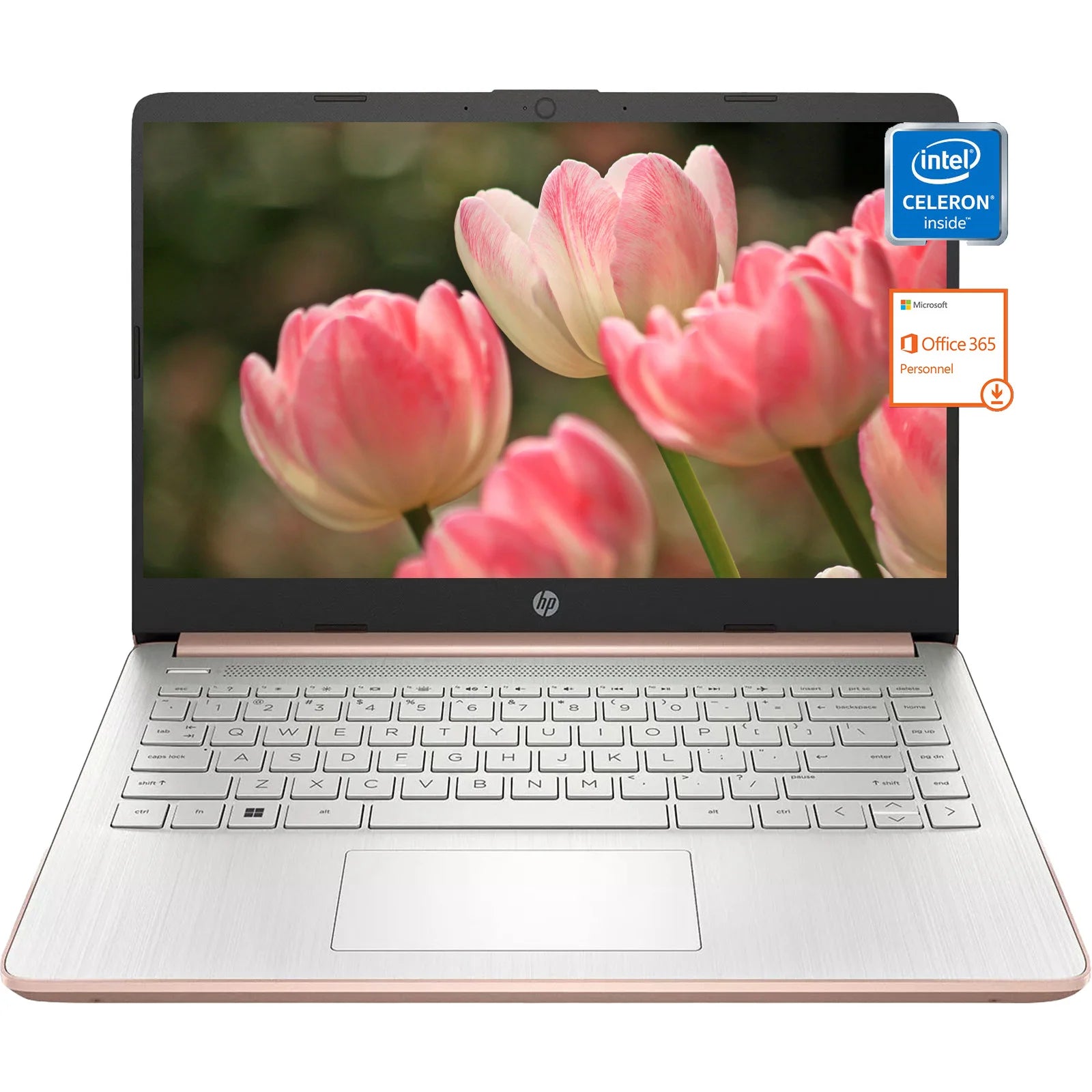 HP 14" Student Laptop, Up to 16GB RAM, Up to 384GB Storage, Intel Celeron N4120, 1-Year Office 365, Long Battery Life, Win 11 H