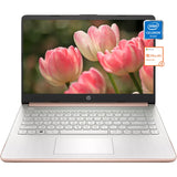 HP 14" Student Laptop, Up to 16GB RAM, Up to 384GB Storage, Intel Celeron N4120, 1-Year Office 365, Long Battery Life, Win 11 H