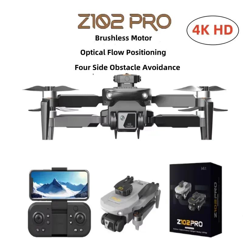 Elexxxo AeroMini Z4 4K Foldable GPS Drone