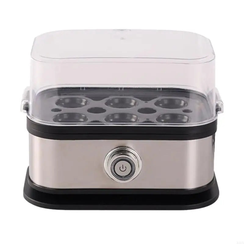 N3UA Automatic Eggs Cooker 200W Stainless Steel Soft Hard 6 Eggs Boiler Tool