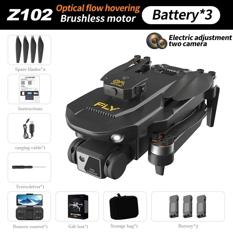 Elexxxo AeroMini Z4 4K Foldable GPS Drone