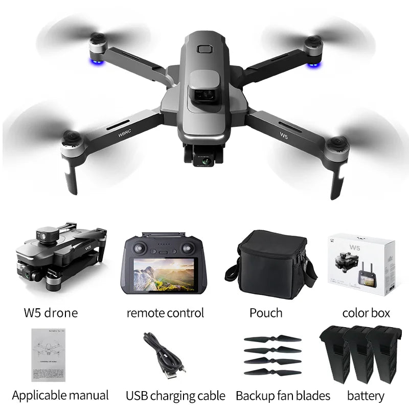Elexxxo AeroSphere X10 – Flagship 4K GPS Drone with 360° Laser Obstacle Avoidance