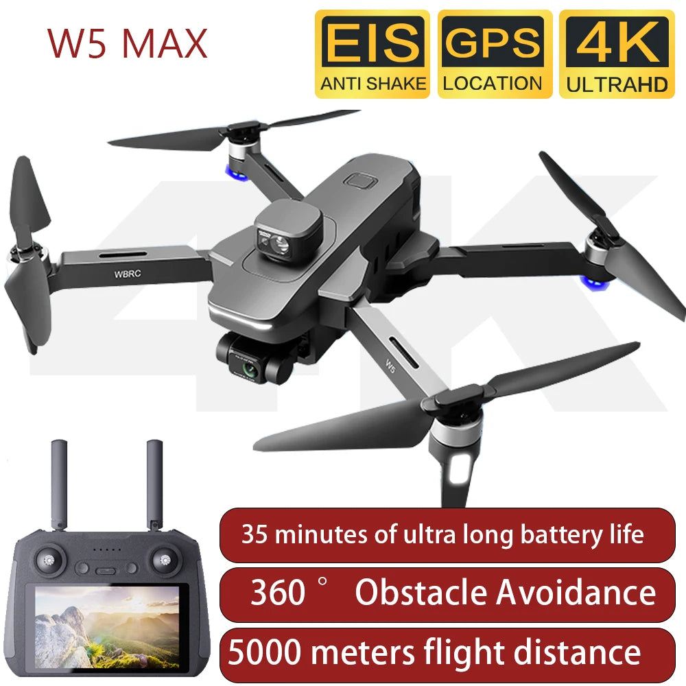 Elexxxo AeroSphere X10 – Flagship 4K GPS Drone with 360° Laser Obstacle Avoidance