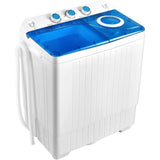 Washing Machine, 2 in 1 Washer and Spinner Combo, 26lbs Capacity 18lbs Washing 8lbs Spinning,w/Timer Control,Built-in Drain Pump