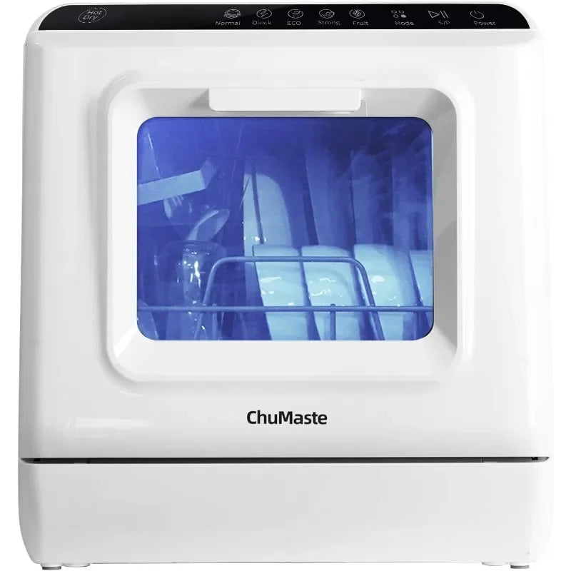 Mini Dishwasher Countertop, Countertop Dishwasher With Water Tank, Dishwasher With 6 Wash Programs, Portable
