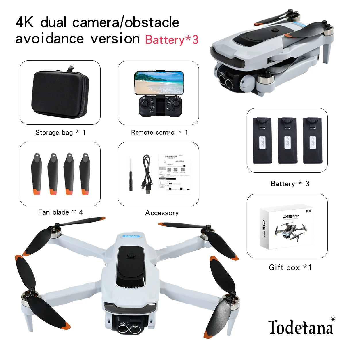 Elexxxo SkyDrift Mini 720P Smart Drone