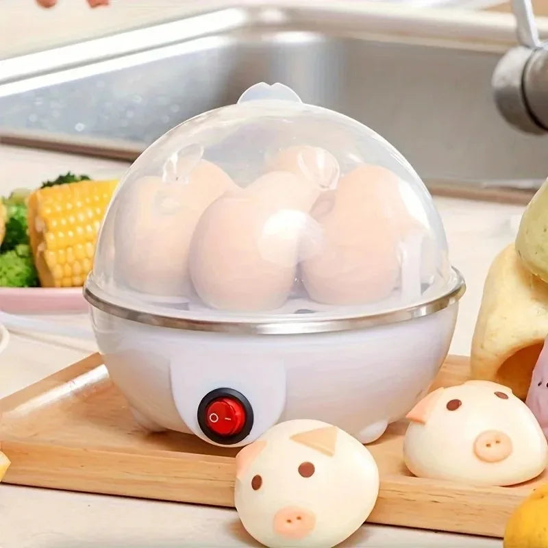 Electric Egg Cooker Double Multifunction Layers Egg Boiler Corn Milk Rapid Breakfast Cooking Egg Steamer Appliances Kitchen