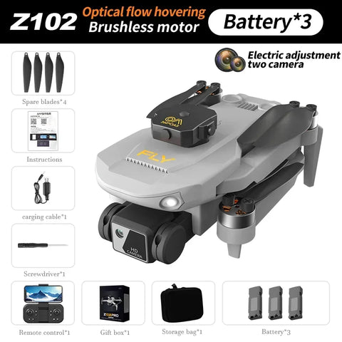 Elexxxo AeroMini Z4 4K Foldable GPS Drone