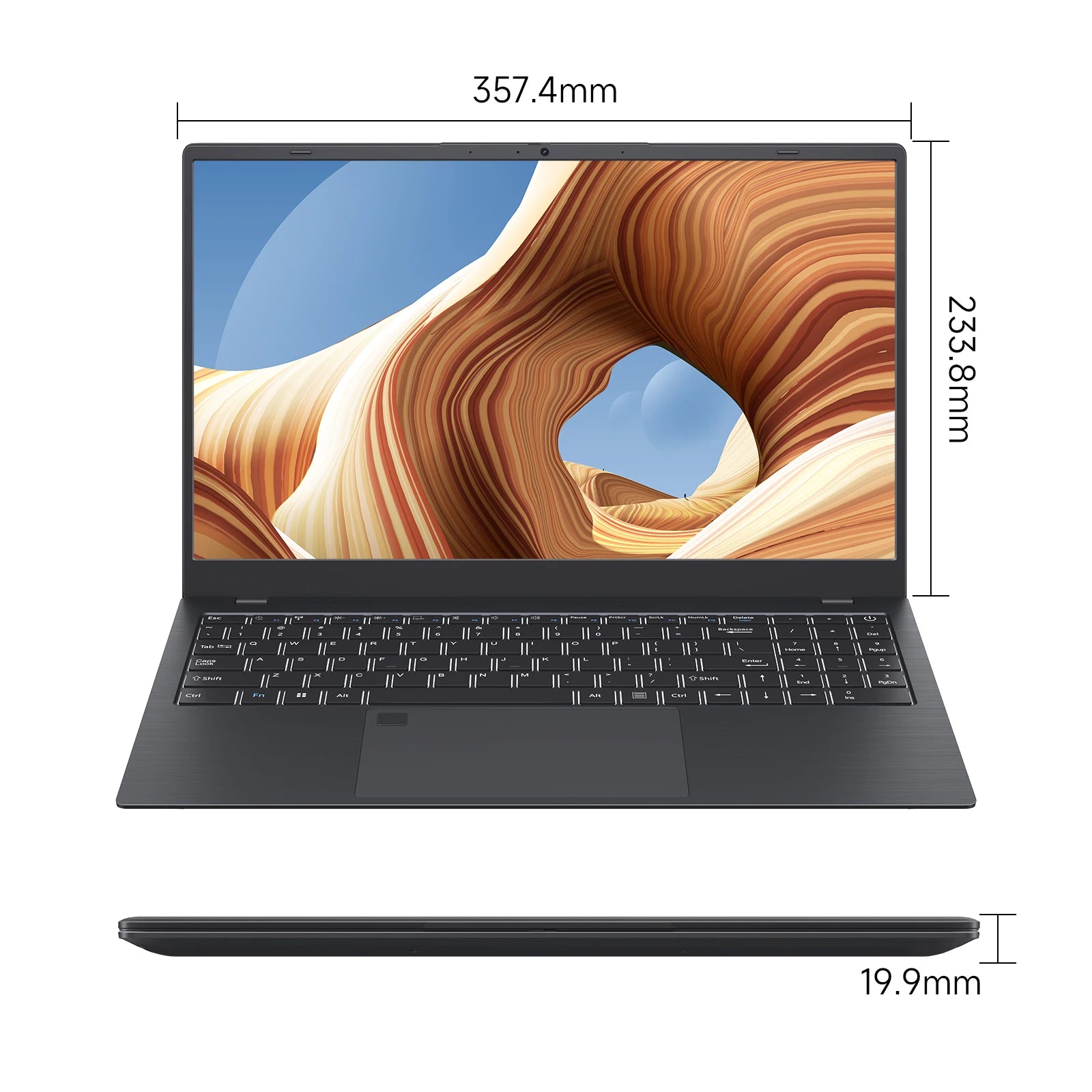 Elexxxo ProEdge 15" Ultra-Slim Business Laptop (16GB RAM, 1TB SSD, Windows 11)