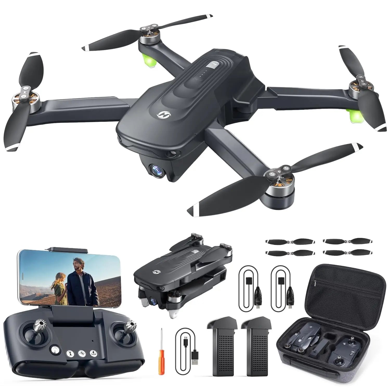Elexxxo AeroLite 4K Smart Foldable Drone