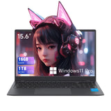 Elexxxo ProEdge 15" Ultra-Slim Business Laptop (16GB RAM, 1TB SSD, Windows 11)