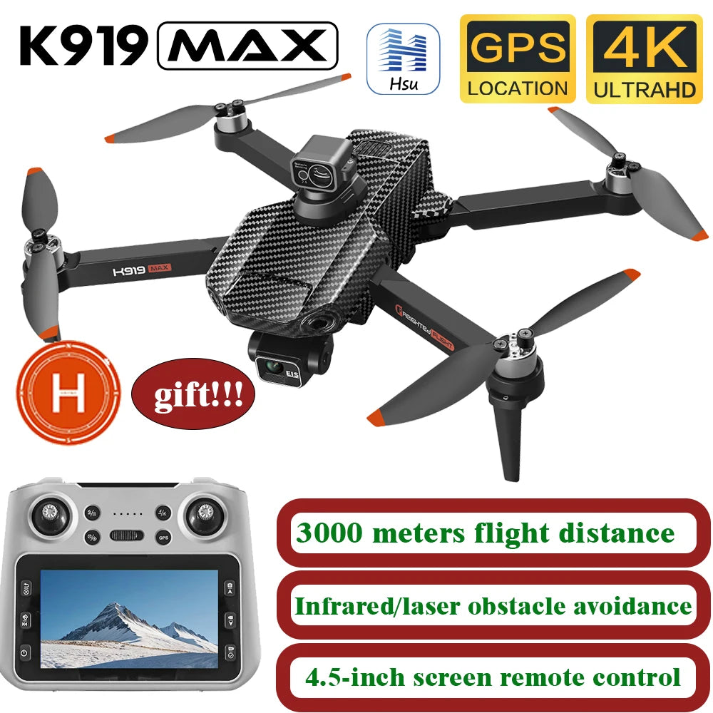 Elexxxo SkyCore X7 4K Laser-Guided GPS Drone