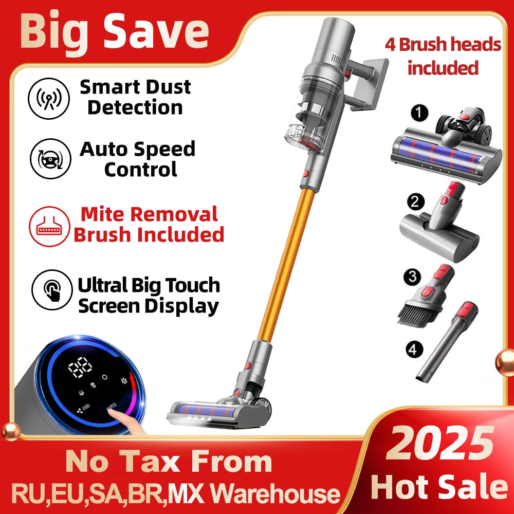 Elexxxo CycloneSense VC205 – Smart Cordless Vacuum Cleaner