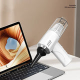 Elexxxo SwiftClean Pro – Portable USB-Charged Handheld Vacuum Cleaner