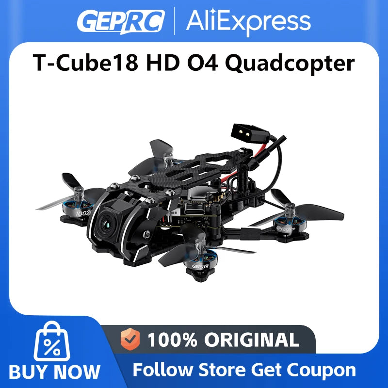 Elexxxo AeroPulse T18 – Ultra-Light FPV Racing Drone