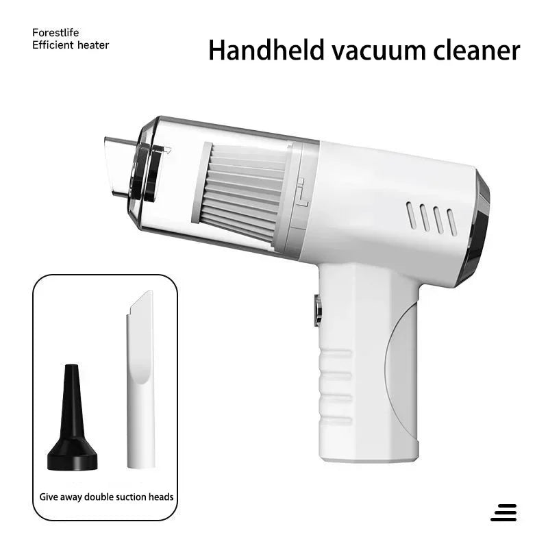 Elexxxo SwiftClean Pro – Portable USB-Charged Handheld Vacuum Cleaner