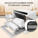 Mini Dishwasher Countertop, Countertop Dishwasher With Water Tank, Dishwasher With 6 Wash Programs, Portable