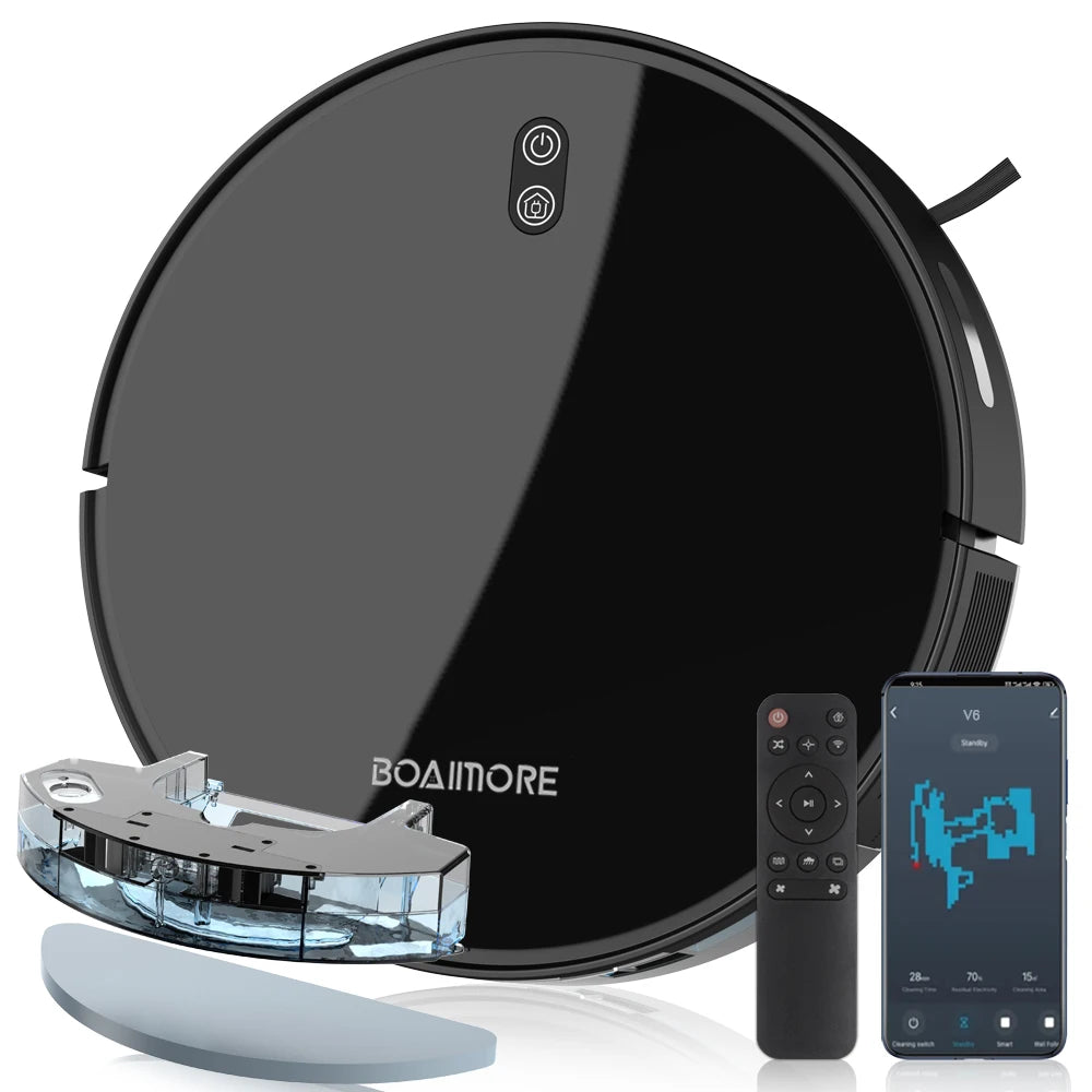 Elexxxo Vortex V6 Smart Robot Vacuum & Mop