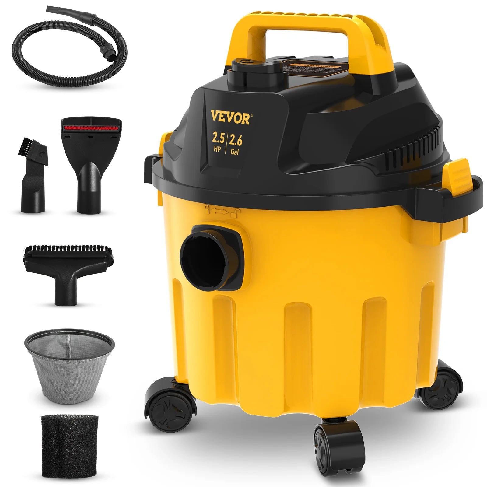 Elexxxo StormVac 800 – 3-in-1 Wet & Dry Compact Vacuum Cleaner
