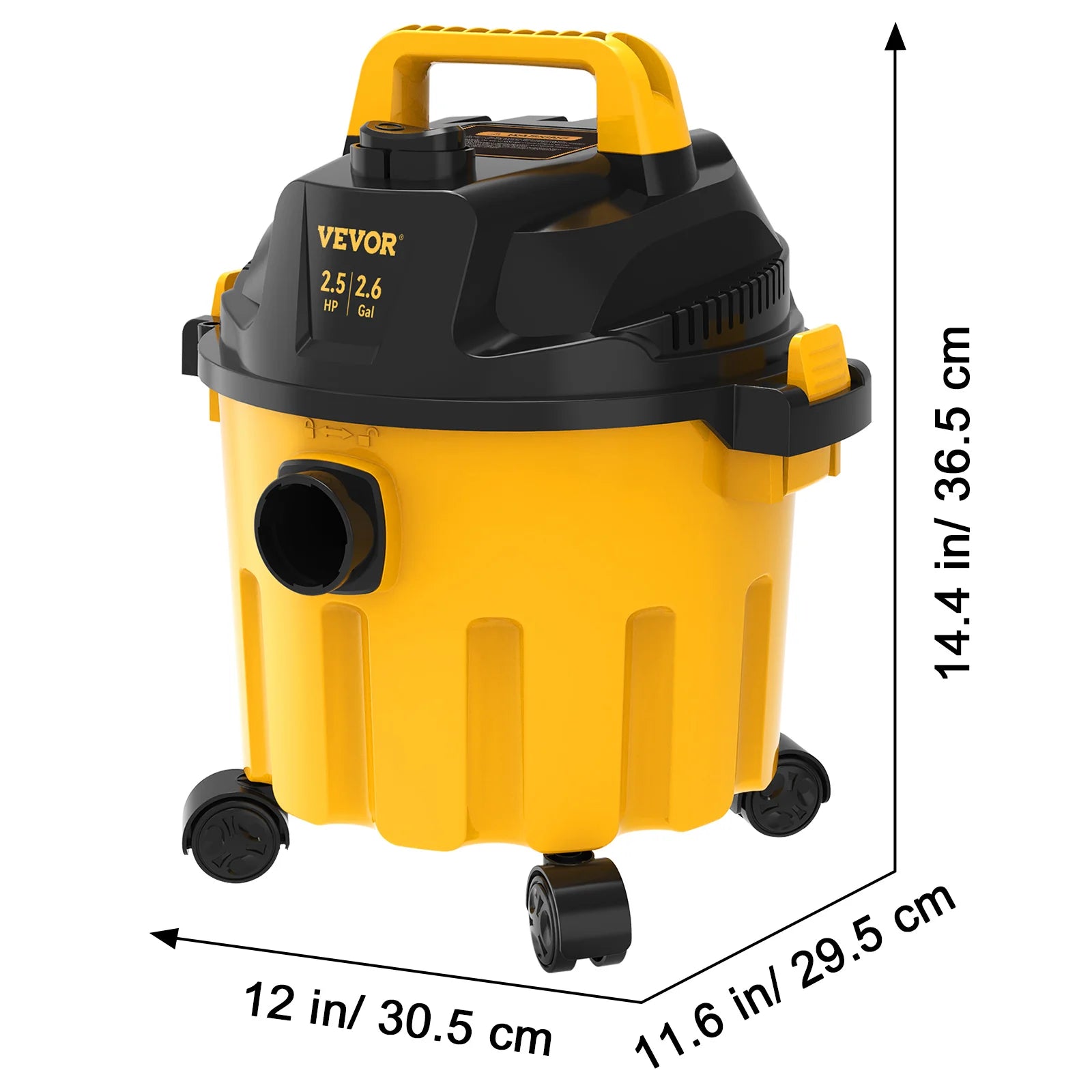 Elexxxo StormVac 800 – 3-in-1 Wet & Dry Compact Vacuum Cleaner