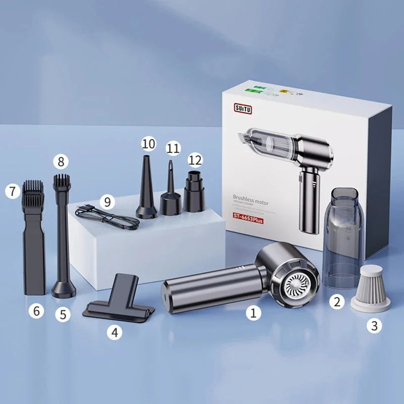 Elexxxo SwiftForce™ Cordless Handheld Vacuum Cleaner